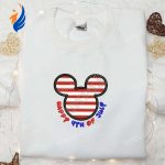 Mickey Mouse Happy 4th of July Embroidered Shirt: Disney s Best Patriotic Shirts Mickey Mouse Happy 4th of July Embroidered Shirt: Disney s Best Patriotic Shirts