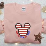 Mickey Mouse Happy 4th of July Embroidered Shirt: Disney s Best Patriotic Shirts Mickey Mouse Happy 4th of July Embroidered Shirt: Disney s Best Patriotic Shirts