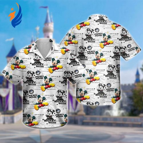Fun in the Sun with Mickey Mouse: Hawaiian Cruise Shirt for a Stylish Summer Vacation!