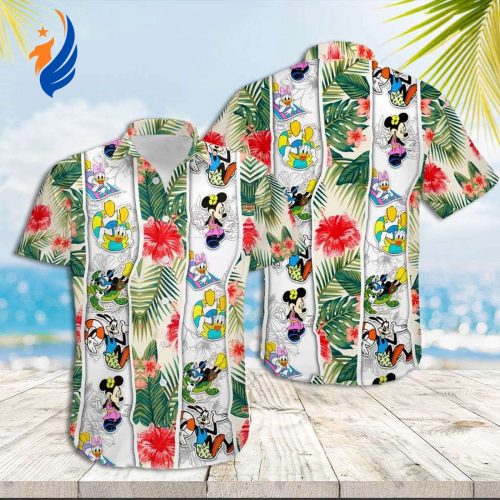 Mickey Mouse Hawaiian Shirt – Discover the Tropical Magic with Mickey and Friends Disney Shirt