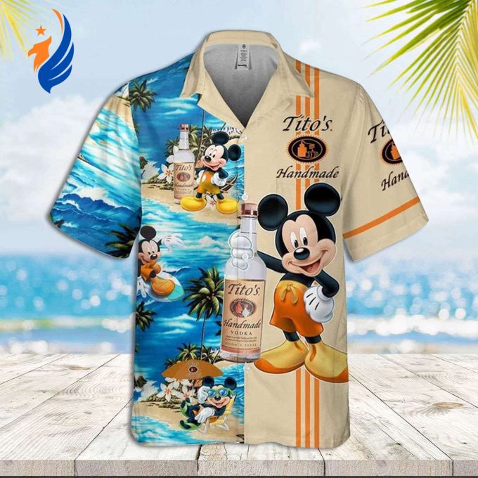 Tito s Handmade Vodka Mickey Mouse Hawaiian Shirt – Fun and Stylish! Tito s Handmade Vodka Mickey Mouse Hawaiian Shirt – Fun and Stylish!