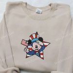 Disney Mickey Mouse Independence Day Embroidered Shirt: Best Patriotic Shirts for a Festive Look! Disney Mickey Mouse Independence Day Embroidered Shirt: Best Patriotic Shirts for a Festive Look!