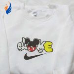 Mickey Mouse Love x Nike Embroidered Hoodie & Shirt: Best Valentine’s Day Gift Ideas Mickey Mouse Love x Nike Embroidered Hoodie & Shirt: Best Valentine’s Day Gift Ideas