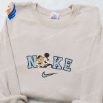 Mickey Mouse Pumpkin Mask Halloween x Nike Embroidered Sweatshirt: Best Disney Characters Shirt Perfect Halloween Gift Mickey Mouse Pumpkin Mask Halloween x Nike Embroidered Sweatshirt: Best Disney Characters Shirt Perfect Halloween Gift