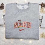 Mickey Mouse Santa x Nike Embroidered Shirt Disney Characters Hoodie & Christmas Sweatshirt: Festive Disney Apparel Mickey Mouse Santa x Nike Embroidered Shirt Disney Characters Hoodie & Christmas Sweatshirt: Festive Disney Apparel
