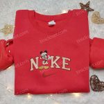 Magical Mickey Mouse Santa x Nike Embroidered Shirt Disney Characters Hoodie & Christmas Sweatshirt Magical Mickey Mouse Santa x Nike Embroidered Shirt Disney Characters Hoodie & Christmas Sweatshirt