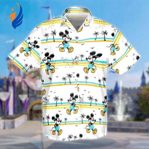 Mickey Mouse Hawaiian Beach Shirt – Fun & Stylish Character Vacation Button-Up