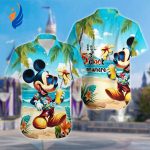 Fun in the Sun with Mickey: Women s Hawaiian Shirt Perfect Summer Vacation Gift Fun in the Sun with Mickey: Women s Hawaiian Shirt Perfect Summer Vacation Gift