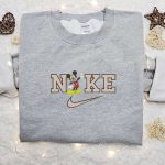 Mickey Mouse x Nike Cartoon Embroidered Sweatshirt: Best Nike-Inspired Hoodie Gift for Family Mickey Mouse x Nike Cartoon Embroidered Sweatshirt: Best Nike-Inspired Hoodie Gift for Family