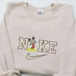 Mickey Mouse x Nike Cartoon Embroidered Sweatshirt: Best Birthday Gift for Family – Nike Inspired Hoodie Mickey Mouse x Nike Cartoon Embroidered Sweatshirt: Best Birthday Gift for Family – Nike Inspired Hoodie