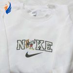 Mickey Mouse x Nike Cartoon Embroidered Tshirt: Disney Characters Inspired Tee Mickey Mouse x Nike Cartoon Embroidered Tshirt: Disney Characters Inspired Tee