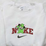 Mickey Oogie Boogie Halloween x Nike Embroidered Sweatshirt: Horror Movie Shirt Best Halloween Gift Ideas Mickey Oogie Boogie Halloween x Nike Embroidered Sweatshirt: Horror Movie Shirt Best Halloween Gift Ideas
