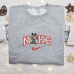 Mickey Pirate x Nike Embroidered Shirt & Disney Characters Hoodie – Cartoon Embroidery Collection for Disney Fans Mickey Pirate x Nike Embroidered Shirt & Disney Characters Hoodie – Cartoon Embroidery Collection for Disney Fans