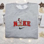 Mickey Santa Claus Disney x Nike Embroidered Sweatshirt – Festive Disney Characters Movie Shirt Perfect Christmas Gift Idea Mickey Santa Claus Disney x Nike Embroidered Sweatshirt – Festive Disney Characters Movie Shirt Perfect Christmas Gift Idea