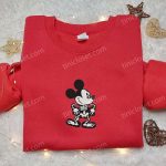 Mickey Skeleton & Disney Halloween Embroidered Shirt – Best Halloween Gifts for Family Mickey Skeleton & Disney Halloween Embroidered Shirt – Best Halloween Gifts for Family