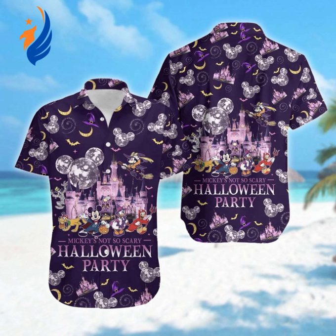 Mickey So Scary Button Up Shirt – Unisex Halloween Party Outfit Matching Hawaii Tee for Family Animated Movie Character Mickey So Scary Button Up Shirt – Unisex Halloween Party Outfit Matching Hawaii Tee for Family Animated Movie Character