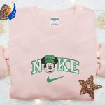 Disney Characters Embroidered Shirt + Mickey Shamrock Hat x Nike: Celebrate Saint Patrick s Day with Style!