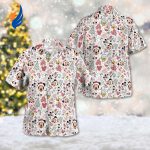 Disney Mickey & Minnie Christmas Hawaiian Shirts – Magic Kingdom Castle Balloon Design Disney Mickey & Minnie Christmas Hawaiian Shirts – Magic Kingdom Castle Balloon Design