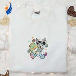 Disney Characters Embroidered Shirt & Hoodie: Mickey with Easter Eggs Thanksgiving Gift Ideas Disney Characters Embroidered Shirt & Hoodie: Mickey with Easter Eggs Thanksgiving Gift Ideas