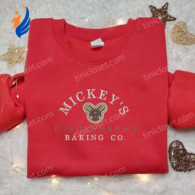 Disney Characters Embroidered Shirt & Hoodie: Perfect Christmas Gifts from Mickey’s Gingerbread Baking Co! Disney Characters Embroidered Shirt & Hoodie: Perfect Christmas Gifts from Mickey’s Gingerbread Baking Co!