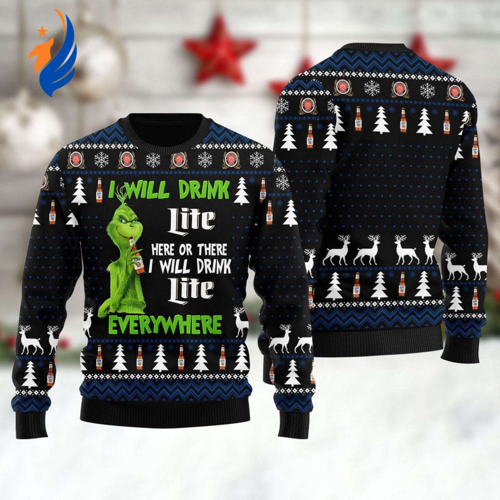 Get Festive with Miller Lite Grinch Ugly Sweater – Perfect for Any Occasion! Get Festive with Miller Lite Grinch Ugly Sweater – Perfect for Any Occasion!