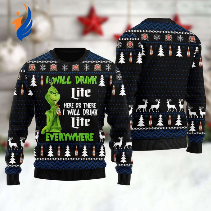 Get Festive with Miller Lite Grinches Ugly Sweater – Perfect for Any Occasion! Get Festive with Miller Lite Grinches Ugly Sweater – Perfect for Any Occasion!