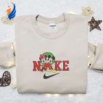 Disney Minnie & Mickey Christmas x Nike Embroidered Sweatshirt: Festive Characters Movie Merry Christmas Shirt Best Gift Ideas Disney Minnie & Mickey Christmas x Nike Embroidered Sweatshirt: Festive Characters Movie Merry Christmas Shirt Best Gift Ideas