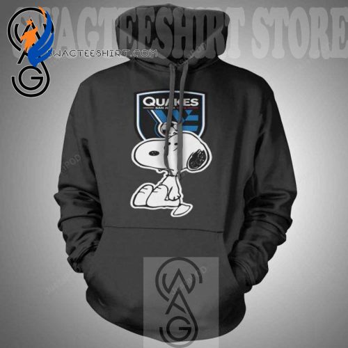Exclusive MLS San Jose Earthquakes Snoopy Hoodie – Stylish AOP Shirt