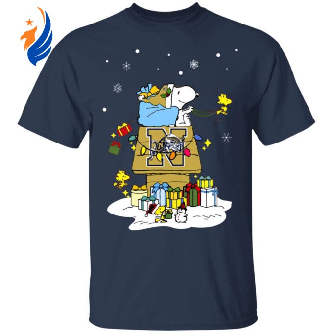 Navy Midshipmen Santa Snoopy Shirt: Spread Christmas Cheer with Wish You A Merry Christmas Design! Navy Midshipmen Santa Snoopy Shirt: Spread Christmas Cheer with Wish You A Merry Christmas Design!