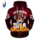 NCAA Texas A&M Aggies Baby Groot Zip Up Hoodie AOP Shirt NCAA Texas A&M Aggies Baby Groot Zip Up Hoodie AOP Shirt