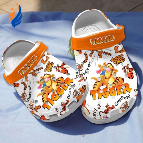 New Clogs Winnie The Pooh Tigger Cartoon Clogs For Kids And Adults