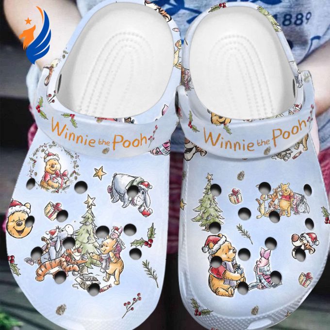 New Design Clogs Winnie The Pooh And Cute Friends Christmas Clogs New Design Clogs Winnie The Pooh And Cute Friends Christmas Clogs