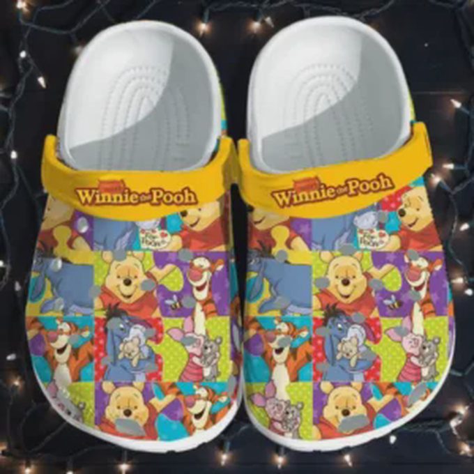 New Design Clogs Winnie The Pooh Cartoon Clogs