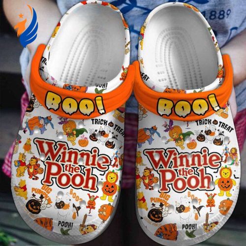New Design Of Eye-catching Winnie The Pooh Halloween Clogs