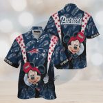 Get Game Day Ready with New England Patriots Mickey Mouse Hawaiian Shirt – Official NFL Apparel