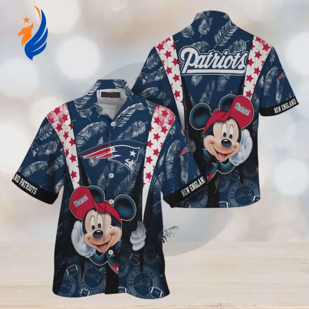 Get Game Day Ready with New England Patriots Mickey Mouse Hawaiian Shirt – Official NFL Apparel Get Game Day Ready with New England Patriots Mickey Mouse Hawaiian Shirt – Official NFL Apparel
