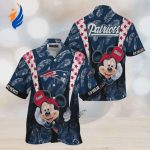 Get Game Day Ready with New England Patriots Mickey Mouse Hawaiian Shirt – Official NFL Apparel