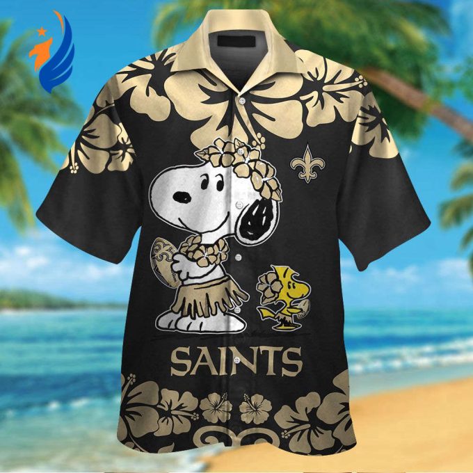 Stylish New Orleans Saints & Snoopy Hawaiian Shirt – Limited Edition Design #3 Stylish New Orleans Saints & Snoopy Hawaiian Shirt – Limited Edition Design #3