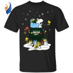 New York Jets Santa Snoopy Christmas Shirt – Festive NFL Gear for Jets Fans New York Jets Santa Snoopy Christmas Shirt – Festive NFL Gear for Jets Fans