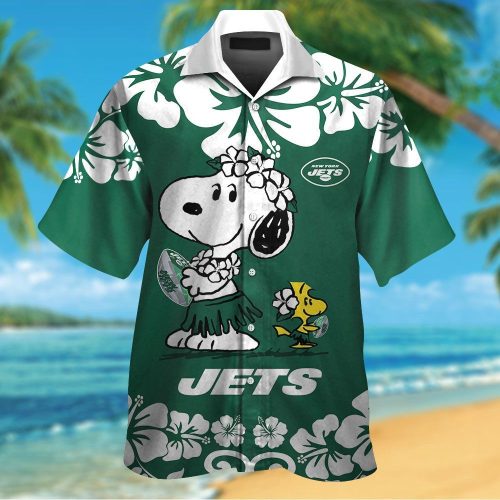 New York Jets & Snoopy Hawaiian Shirt #2: Show Your Team Spirit with this Fun NFL & Peanuts Collaboration! New York Jets & Snoopy Hawaiian Shirt #2: Show Your Team Spirit with this Fun NFL & Peanuts Collaboration!