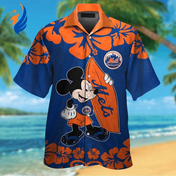 New York Mets & Mickey Mouse Hawaiian Shirt: A Perfect Blend of Sports and Disney Magic! New York Mets & Mickey Mouse Hawaiian Shirt: A Perfect Blend of Sports and Disney Magic!