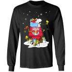 Christmas Cheer with New York Red Bulls: Santa Snoopy Shirt