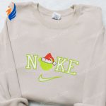 Nike Christmas x Mickey Grinches Sweatshirt – Festive Movie Embroidered Shirt for Best Gift Ideas Nike Christmas x Mickey Grinches Sweatshirt – Festive Movie Embroidered Shirt for Best Gift Ideas