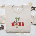 Nike Christmas x Mickey Laurel Wreath Balloon Sweatshirt: Disney Characters Movie Merry Christmas Shirt Perfect Gift Idea Nike Christmas x Mickey Laurel Wreath Balloon Sweatshirt: Disney Characters Movie Merry Christmas Shirt Perfect Gift Idea
