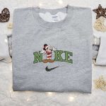Nike Christmas x Mickey Santa Welcome Embroidered Sweatshirt: Festive Shirt & Best Gift Idea Nike Christmas x Mickey Santa Welcome Embroidered Sweatshirt: Festive Shirt & Best Gift Idea