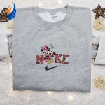Nike Christmas x Minnie & Mickey Cartoon Sweatshirt: Festive Disney Characters Movie Embroidered Shirt – Perfect Christmas Gift Nike Christmas x Minnie & Mickey Cartoon Sweatshirt: Festive Disney Characters Movie Embroidered Shirt – Perfect Christmas Gift