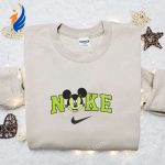 Nike Halloween x Mickey Frankenstein Head Embroidered Sweatshirt & Disney Shirt: Best Halloween Gift Ideas Nike Halloween x Mickey Frankenstein Head Embroidered Sweatshirt & Disney Shirt: Best Halloween Gift Ideas