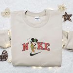 Nike Halloween x Mickey Mouse Pirate Embroidered Sweatshirt: Spooky Horror Movie Halloween Shirt Best Gift Ideas Nike Halloween x Mickey Mouse Pirate Embroidered Sweatshirt: Spooky Horror Movie Halloween Shirt Best Gift Ideas