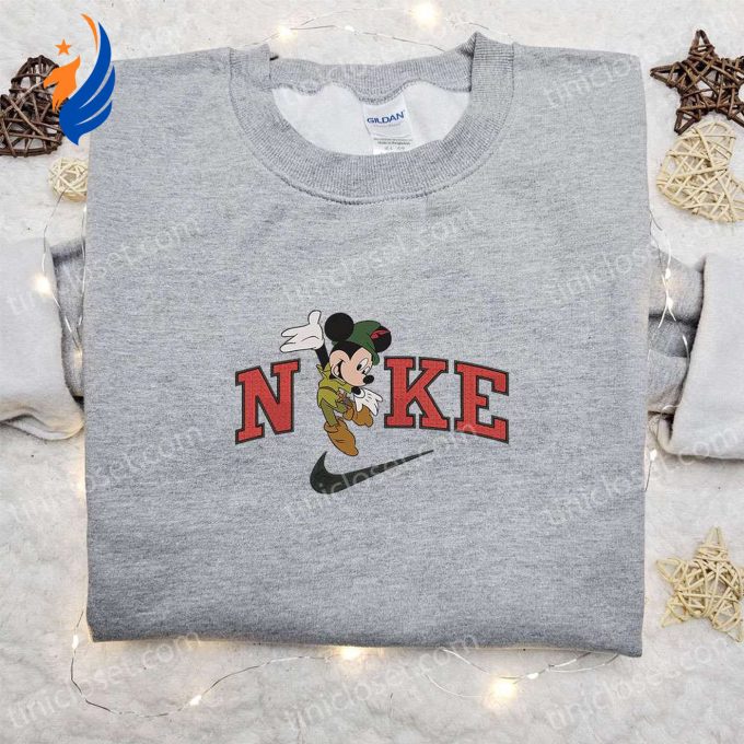 Nike Halloween x Mickey Mouse Pirate Embroidered Sweatshirt: Spooky Horror Movie Halloween Shirt Best Gift Ideas Nike Halloween x Mickey Mouse Pirate Embroidered Sweatshirt: Spooky Horror Movie Halloween Shirt Best Gift Ideas
