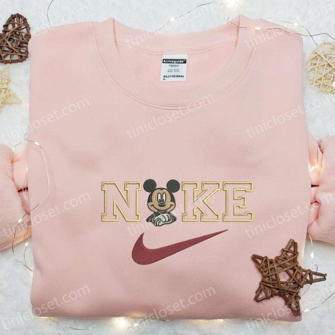 Nike x Baby Mickey Embroidered Sweatshirt: Disney Shirt for the Best Gift Ideas